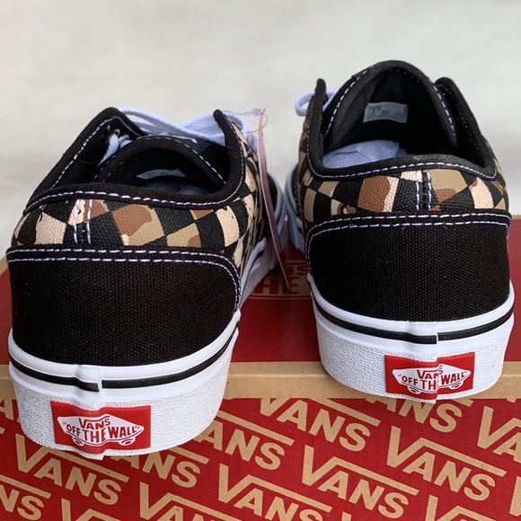 VANS ATWOOD CAMO CHECK BLACK/WHITE WMNS - Picture 13 of 15